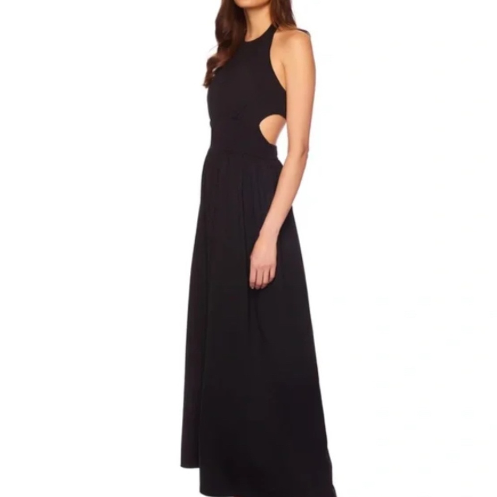 Susana Monaco halter snap maxi dress blue - Picture 2 of 11